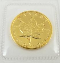 CANADIAN GOLD COIN - no tax