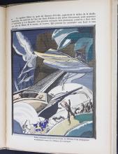 1921 FRENCH FOLIO WITH ILLUSTRATIONS