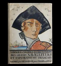 1921 FRENCH FOLIO WITH ILLUSTRATIONS
