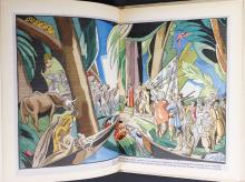 1921 FRENCH FOLIO WITH ILLUSTRATIONS