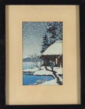 THREE JAPANESE WOODCUTS