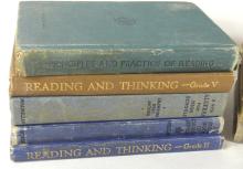 EARLY HIGH SCHOOL TEXTBOOKS
