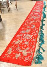 LARGE CHINESE EMBROIDERY