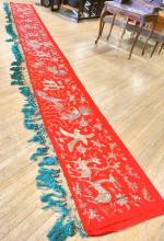 LARGE CHINESE EMBROIDERY