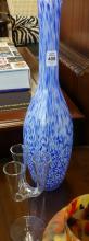 ART GLASS VASES AND SHOT GLASSES