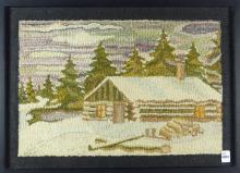 QUEBEC HOOKED RUG