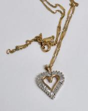 DIAMOND HEART PENDANT