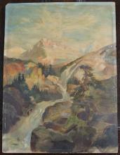 CANADIAN OIL PAINTING