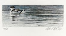 RARE ROBERT BATEMAN LITHOGRAPH