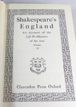 SHAKESPEARE'S ENGLAND IN TWO VOLUMES