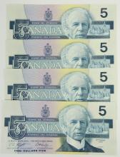 UNCIRCULATED CANADIAN CURRENCY