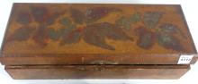 OLD SHAVING BOX WITH CONTENTS