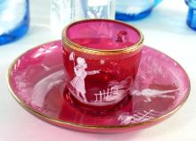 MARY GREGORY GLASSWARE