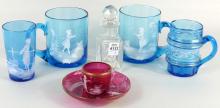 MARY GREGORY GLASSWARE