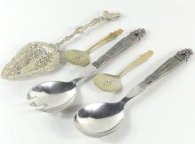 SERVING PIECES INCL. GEORG JENSEN