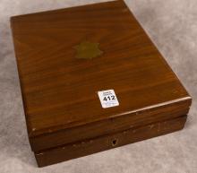 MOTHER-OF-PEARL LUNCHEON SET IN BOX