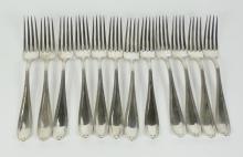 EXTENSIVE STERLING SILVER SERVICE
