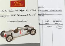 1936 AUTO UNION TYP C MODEL