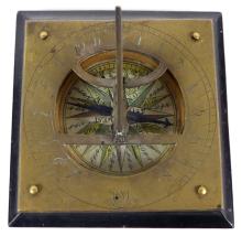 18TH CENTURY EUROPEAN COMPASS/SUNDIAL