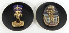 TUTANKHAMUN & NEFERTITI PLATES