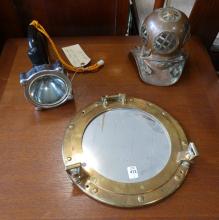 THREE NAUTICAL COLLECTIBLES