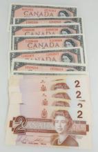 CANADIAN $2 NOTES