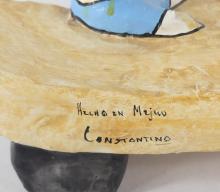 PAPIER-MACHE CLOWN BY CONSTANTINO