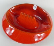 MCM POTTERY VASE & ASHTRAY