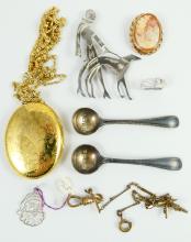 SILVER, GOLD-FILLED JEWELLERY, ETC.