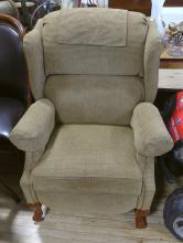 RECLINING WING-BACK ARMCHAIR