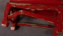 ANTIQUE CHINESE WOODEN CARVING ON STAND
