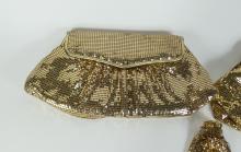 GOLD MESH PURSES