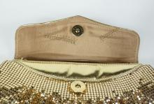 GOLD MESH PURSES