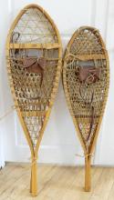 TWO PAIRS SNOWSHOES