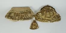 GOLD MESH PURSES