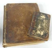 18TH CENTURY BOOKS & DICTIONARY SET