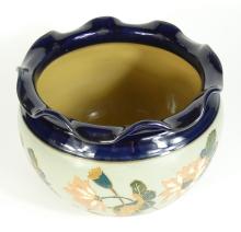 ANTIQUE ENGLISH POTTERY JARDINIERE