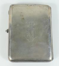 HEAVY SILVER CIGARETTE CASE