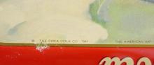 PEPSI ADVERTISING MIRROR & COCA-COLA TRAY