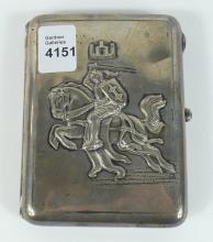 HEAVY SILVER CIGARETTE CASE