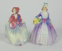 2 RARE DOULTON MINIATURE FIGURINES