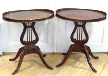 PAIR END TABLES