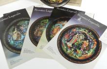 RUSSIAN LEGENDS – COMPLETE SET OF 12 PLATES