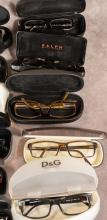 SIXTEEN PAIRS OF DESIGNER FRAMES