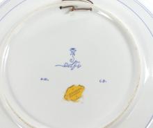 PAIR DELFT PLATES