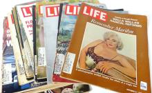 SELECTION OF VINTAGE LIFE MAGAZINES