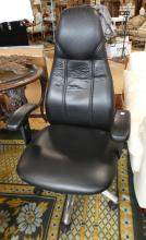 HIGH-BACK LEATHER OFFICE CHAIR