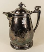 MERIDEN SILVERPLATE FLAGON