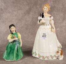TWO ROYAL DOULTON FIGURINES
