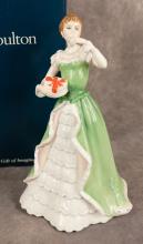 ROYAL DOULTON "MERRY CHRISTMAS" FIGURINE